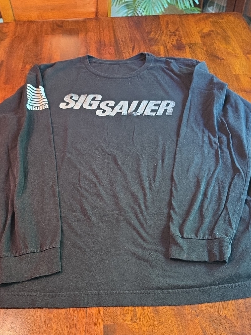 Nine Line Mens Long Sleeve Sig Sauer Tee Shirt XXL GUC